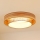 Brilagi - LED Laevalgusti MONTANA BOHO LED/26W/230V d. 60 cm pruun