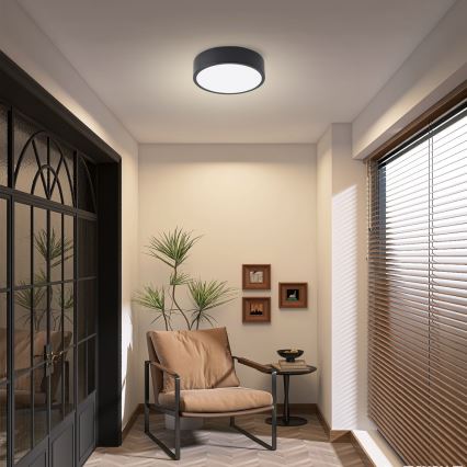 Brilagi - LED laevalgusti POOL, 18 W, 230 V, 3000/4000/6000 K, läbimõõt 20 cm, must