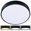 Brilagi - LED Laevalgusti POOL LED/48W/230V 3000/4500/6000K d. 40 cm must