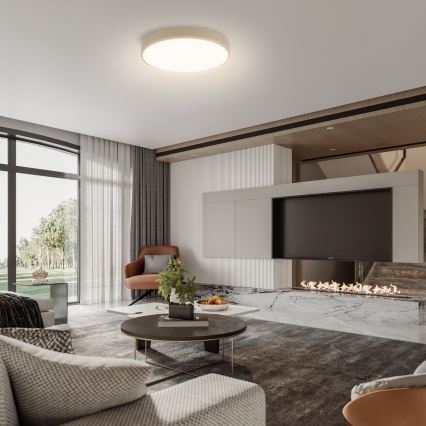 Brilagi - LED laelamp POOL LED/48W/230V 3000/4500/6000K läbimõõt 40 cm beež