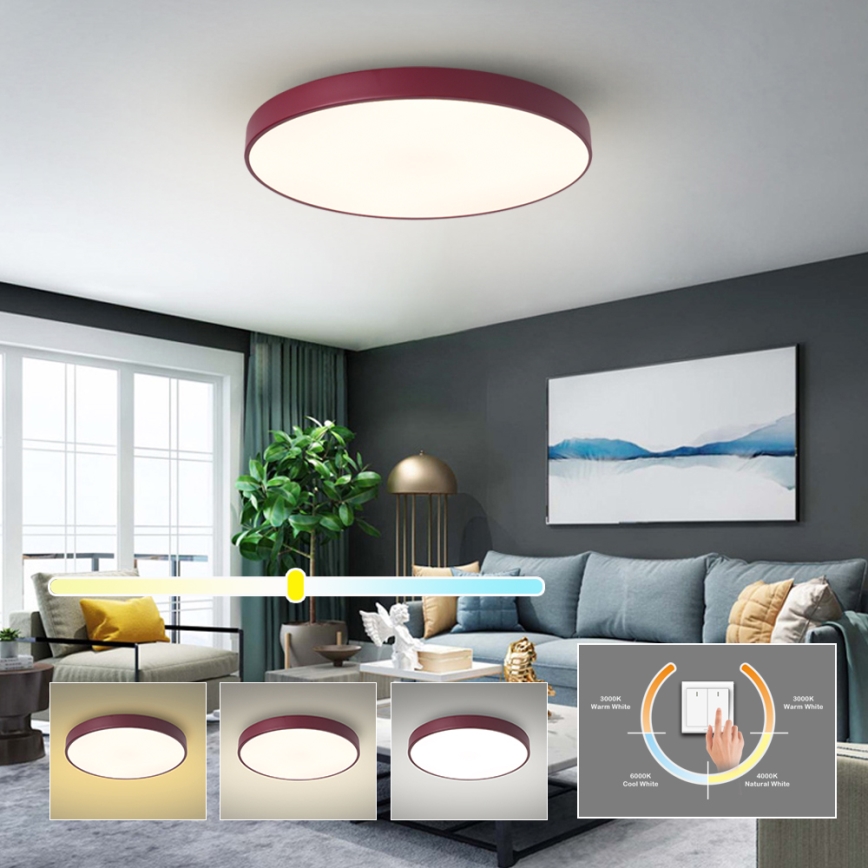 Brilagi - POOL LED laelamp/60W/230V 3000/4000/6000K läbimõõt 60 cm bordoo