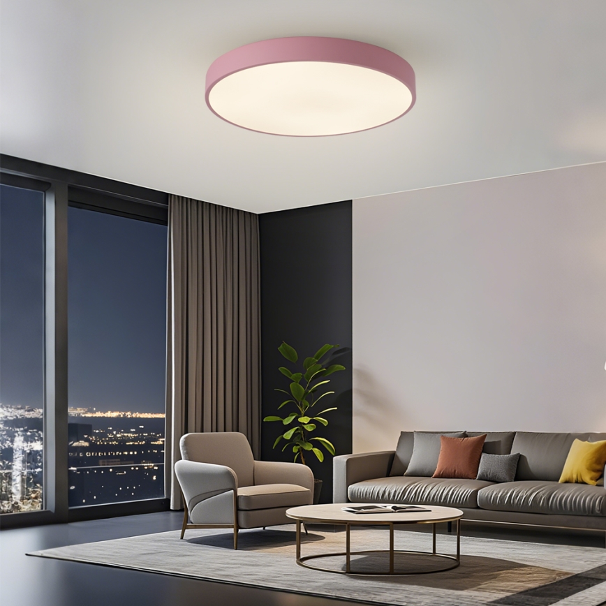 Brilagi - LED laevalgusti POOL LED/60W/230V 3000/4000/6000K Ø 60 cm roosa