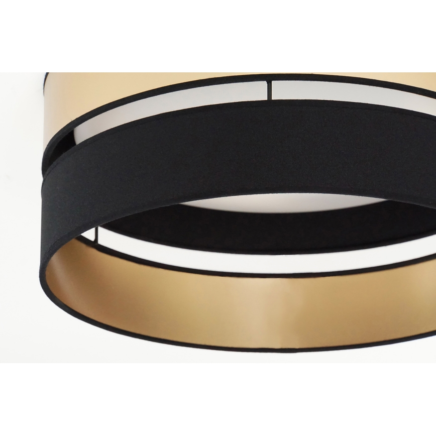 Brilagi - LED Laevalgusti ROYAL LED/24W/230V d. 45 cm must/kuldne