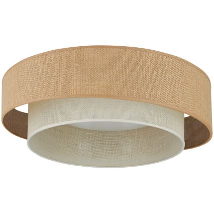 Brilagi - LED Laevalgusti SHINE LED/24W/230V d. 60 cm beež/kreemikas
