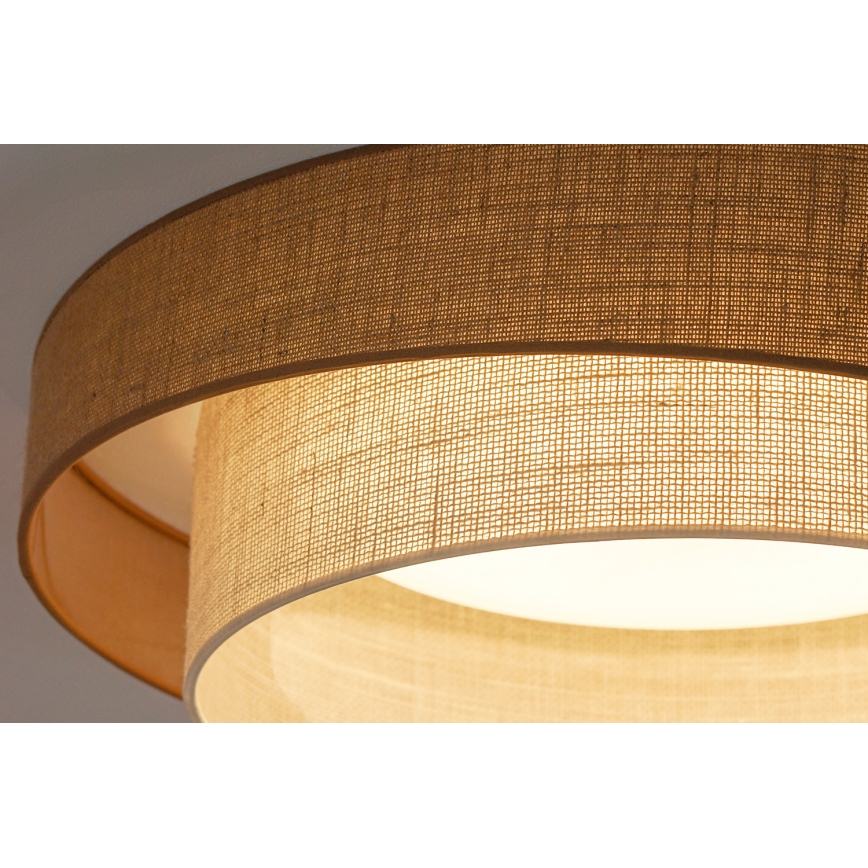 Brilagi - LED Laevalgusti SHINE LED/24W/230V d. 60 cm beež/kreemikas