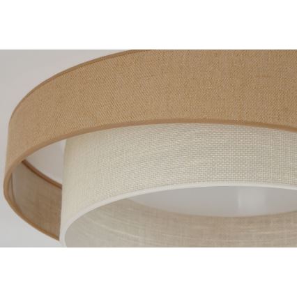 Brilagi - LED Laevalgusti SHINE LED/24W/230V d. 60 cm beež/kreemikas