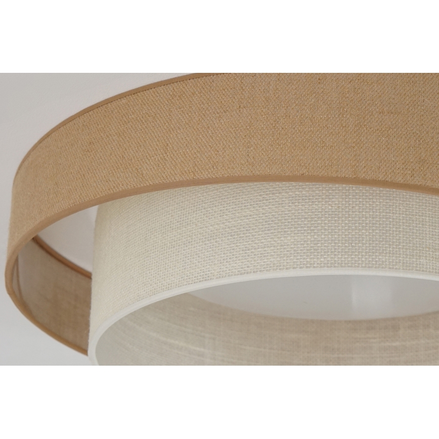 Brilagi - LED Laevalgusti SHINE LED/24W/230V d. 60 cm beež/kreemikas