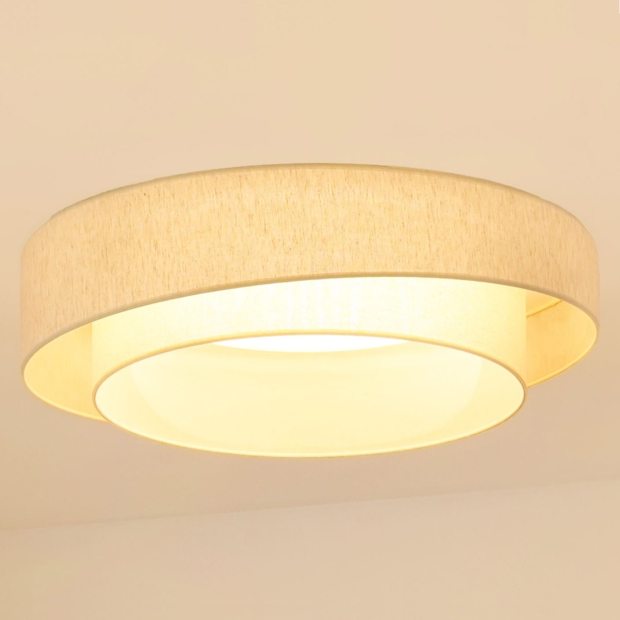 Brilagi - LED Laevalgusti SHINE LED/26W/230V d. 60 cm kreemikas