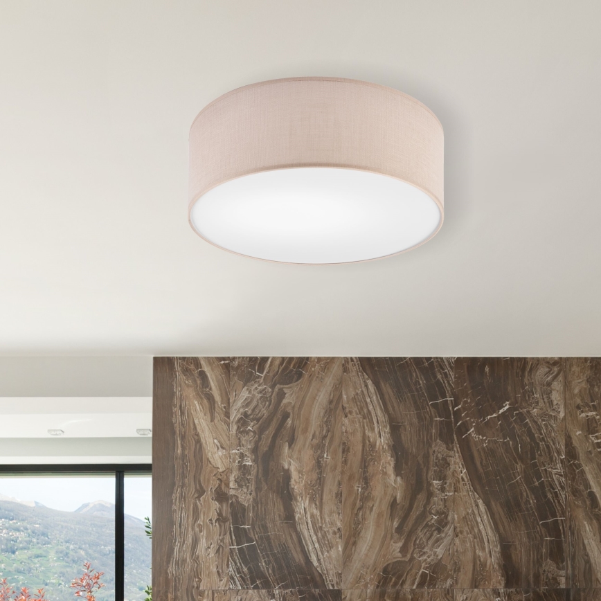 Brilagi - LED Laevalgusti SIRIJA LED/12W/230V d. 35 cm beež