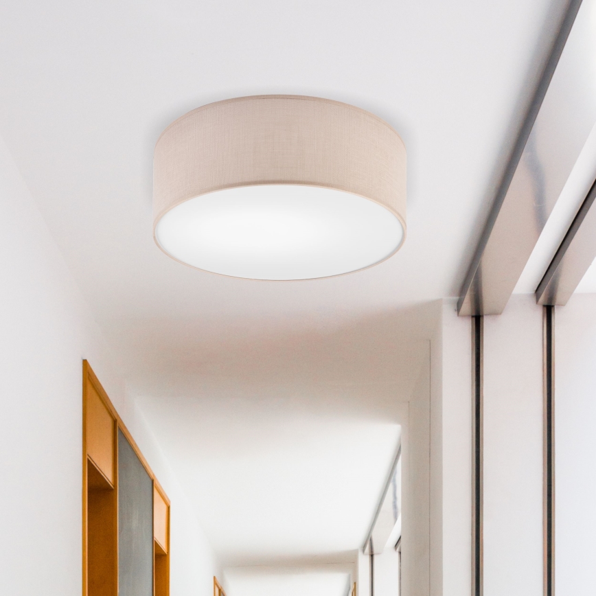 Brilagi - LED Laevalgusti SIRIJA LED/12W/230V d. 35 cm beež