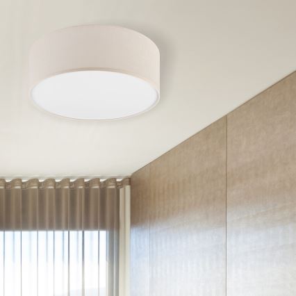 Brilagi - LED Laevalgusti SIRIJA LED/12W/230V d. 35 cm kreemikas