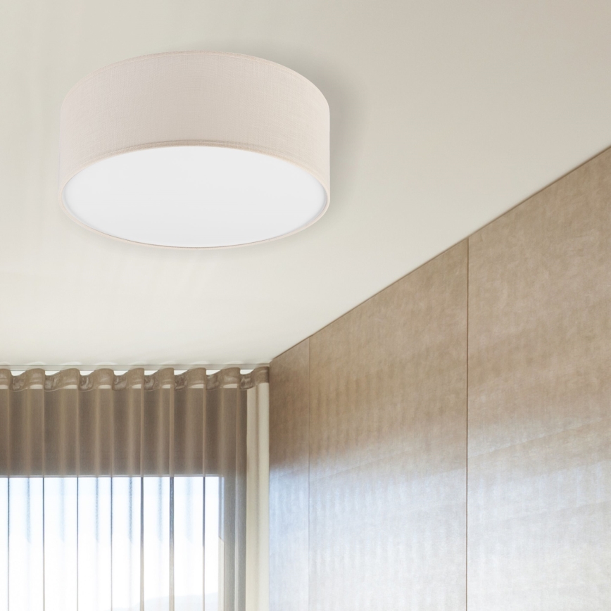 Brilagi - LED Laevalgusti SIRIJA LED/12W/230V d. 35 cm kreemikas