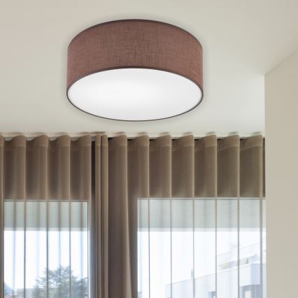 Brilagi - LED Laevalgusti SIRIJA LED/12W/230V d. 35 cm pruun