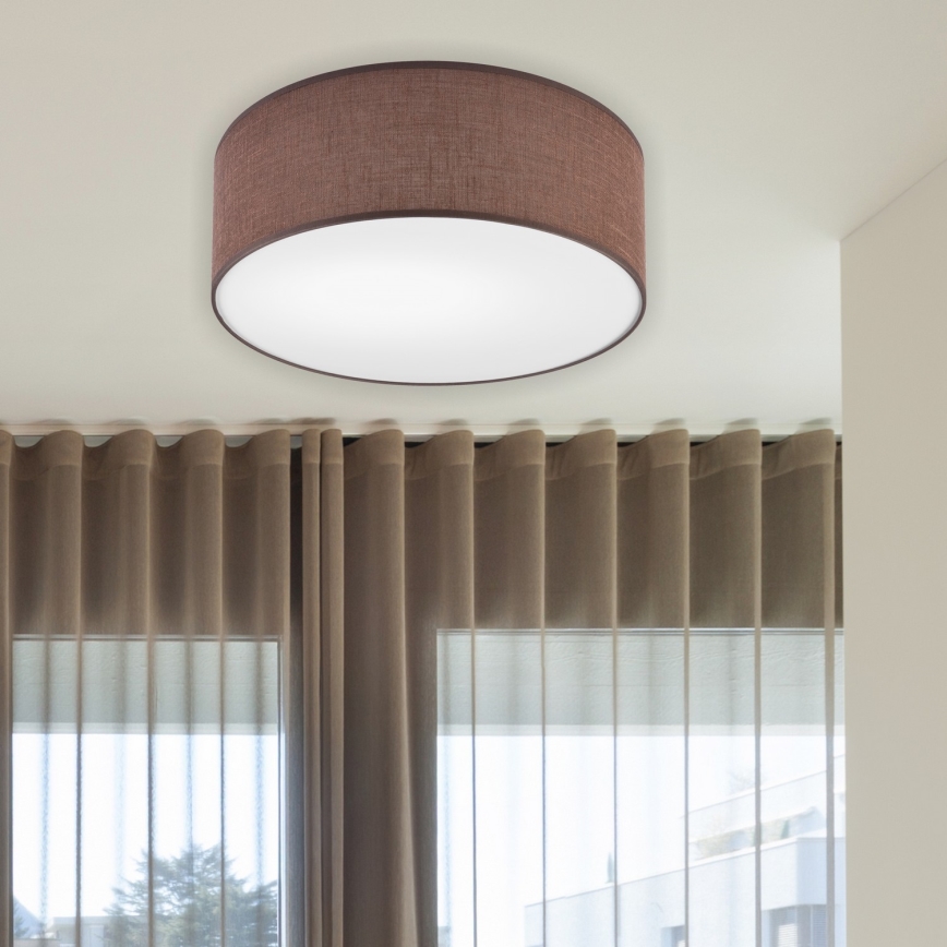 Brilagi - LED Laevalgusti SIRIJA LED/12W/230V d. 35 cm pruun