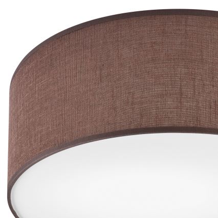 Brilagi - LED Laevalgusti SIRIJA LED/12W/230V d. 35 cm pruun