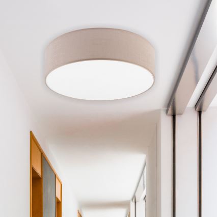 Brilagi - LED Laevalgusti SIRIJA LED/24W/230V d. 45 cm beež