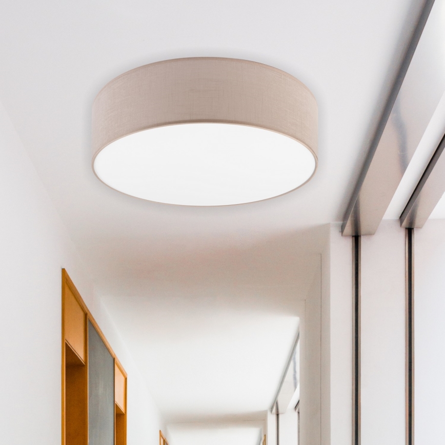 Brilagi - LED Laevalgusti SIRIJA LED/24W/230V d. 45 cm beež