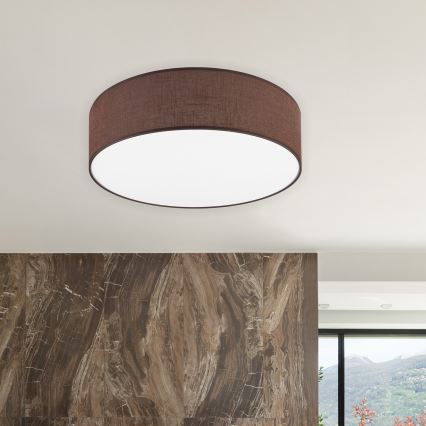 Brilagi - LED Laevalgusti SIRIJA LED/24W/230V d. 45 cm pruun