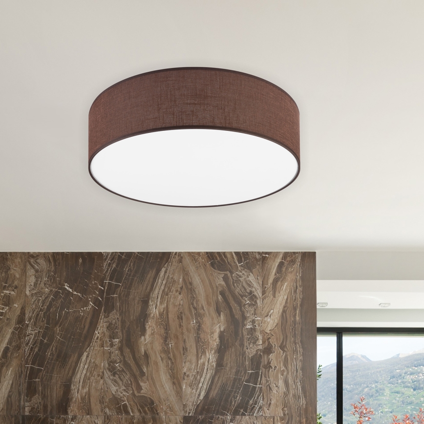 Brilagi - LED Laevalgusti SIRIJA LED/24W/230V d. 45 cm pruun