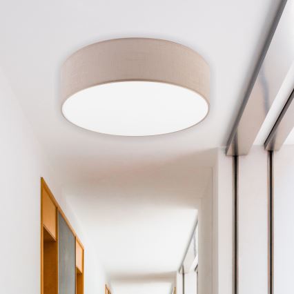 Brilagi - LED Laevalgusti SIRIJA LED/36W/230V d. 45 cm beež