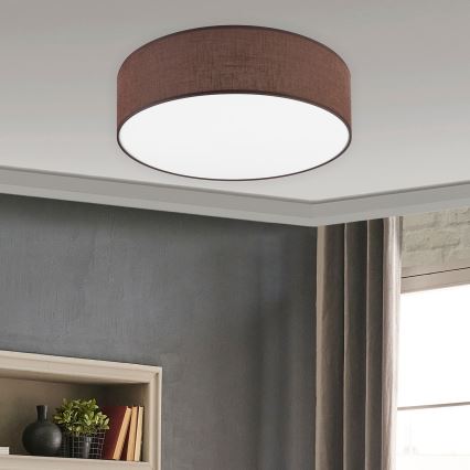 Brilagi - LED Laevalgusti SIRIJA LED/36W/230V d. 45 cm pruun