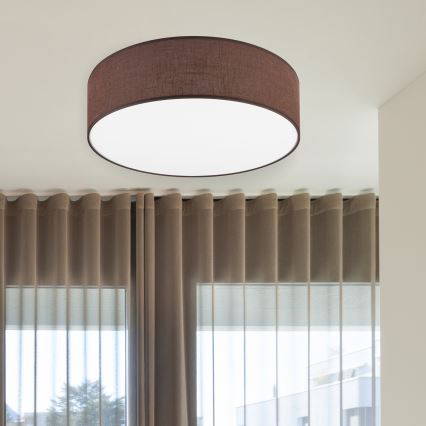 Brilagi - LED Laevalgusti SIRIJA LED/36W/230V d. 45 cm pruun