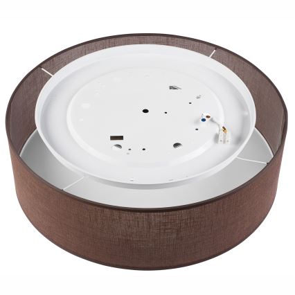 Brilagi - LED Laevalgusti SIRIJA LED/36W/230V d. 45 cm pruun