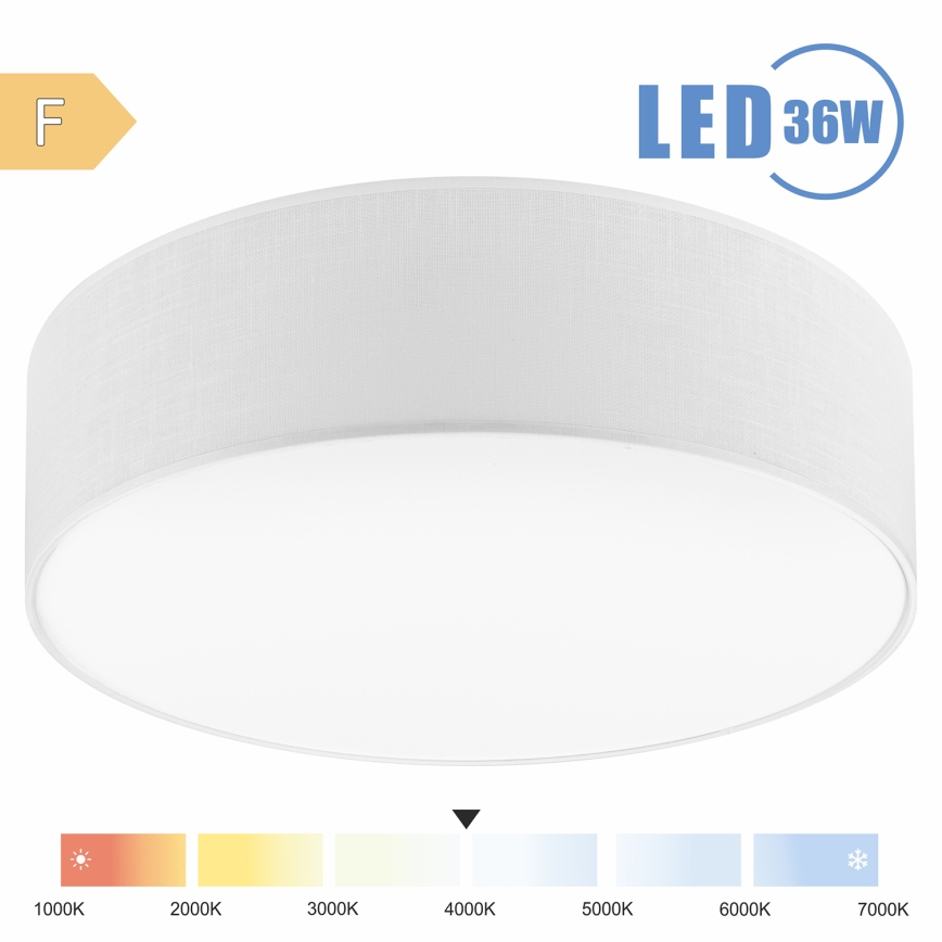 Brilagi - LED Laevalgusti SIRIJA LED/36W/230V d. 45 cm valge