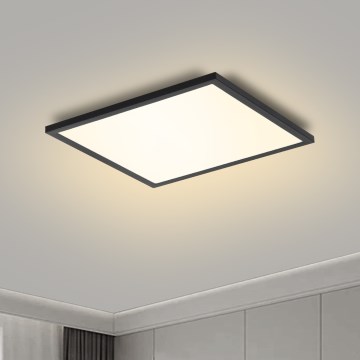 Brilagi - LED Laevalgusti SLIMFRAME LED/25W/230V 30x30 cm must