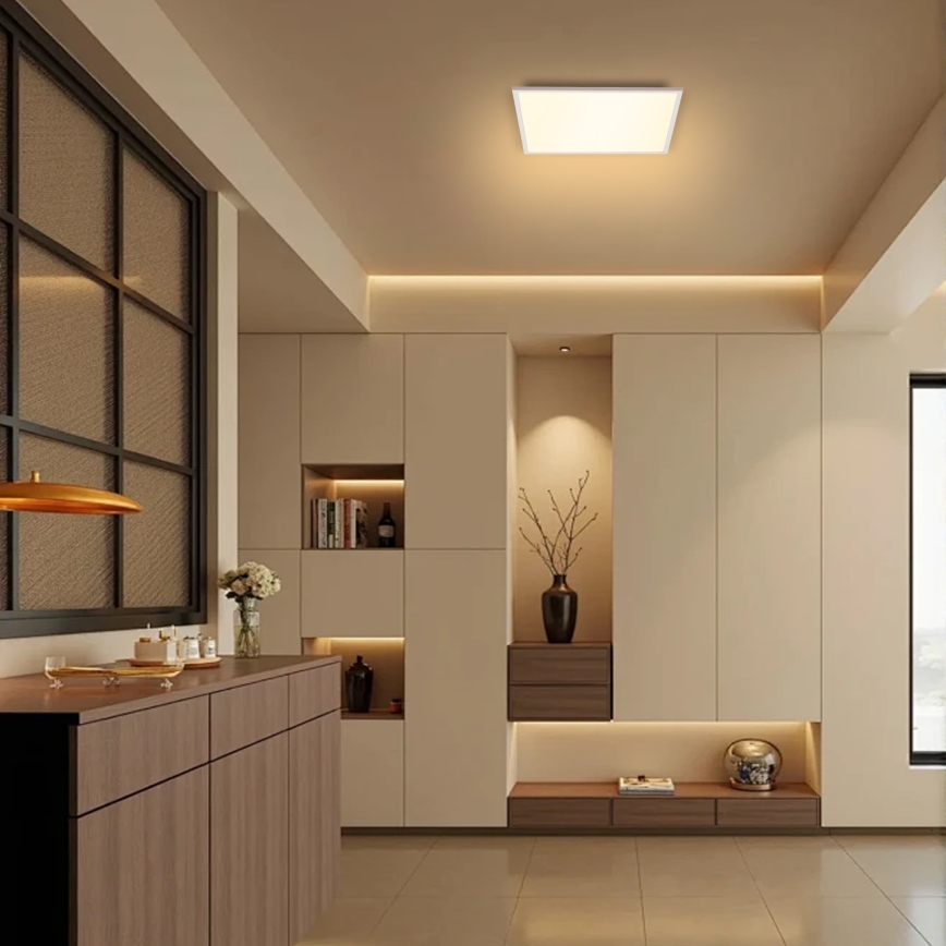 Brilagi - LED Laevalgusti SLIMFRAME LED/25W/230V 30x30 cm valge