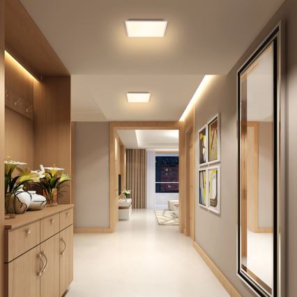 Brilagi - LED Laevalgusti SLIMFRAME LED/25W/230V 30x30 cm valge