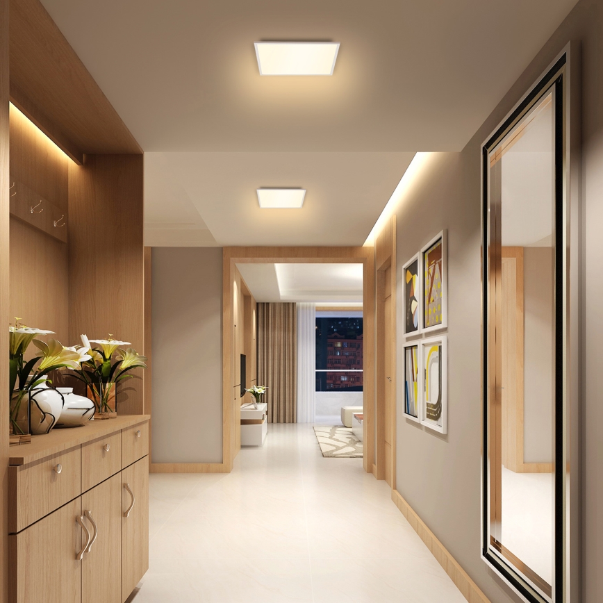 Brilagi - LED Laevalgusti SLIMFRAME LED/25W/230V 30x30 cm valge