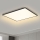Brilagi - LED Laevalgusti SLIMFRAME LED/58W/230V 60x60 cm must