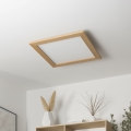 Brilagi - LED Laevalgusti SLIMFRAME WOOD LED/36W/230V 49,5x49,5 cm pruun
