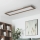 Brilagi - LED Laevalgusti SLIMFRAME WOOD LED/58W/230V 124x34 cm tumepruun