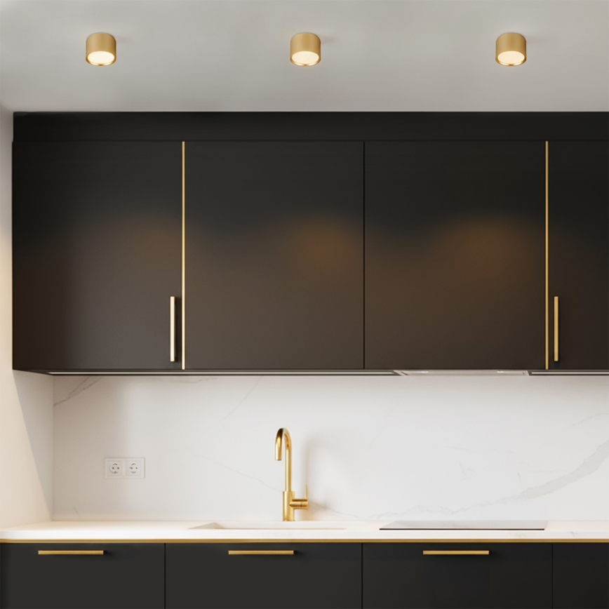 Brilagi - LED laevalgusti SMOOTH 1xGX53/15W/230V kuldne