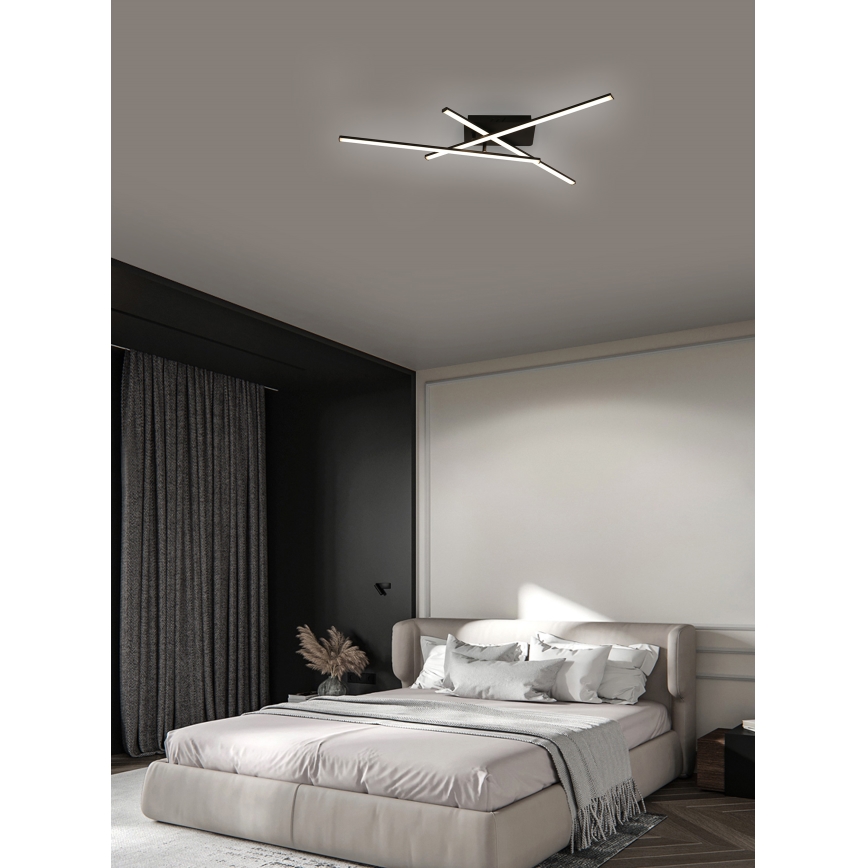 Brilagi - LED Laevalgusti STRIPES LED/30W/230V must