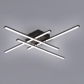 Brilagi - LED laevalgusti STRIPES LED/37W/230V 68x68 cm must