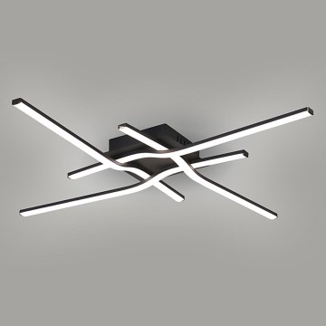 Brilagi - LED laevalgusti STRIPES LED/38W/230V 68x68 cm must