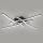 Brilagi - LED Laevalgusti STRIPES LED/38W/230V must