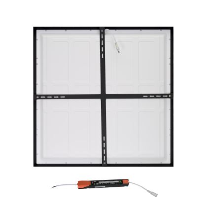 Brilagi - LED Laevalgusti vannituppa FRAME LED/40W/230V 60x60 cm IP44 must