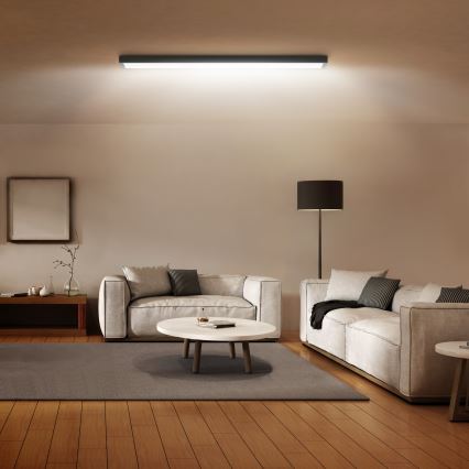 Brilagi - LED Laevalgusti vannituppa FRAME LED/50W/230V 120x30 cm IP44 must