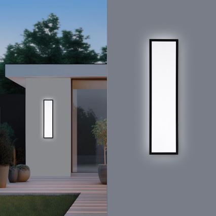 Brilagi - LED Laevalgusti vannituppa FRAME LED/50W/230V 120x30 cm IP44 must