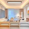Brilagi - LED Laevalgusti vannituppa FRAME LED/50W/230V 30x120 cm 3000/4000/6000K IP44 must