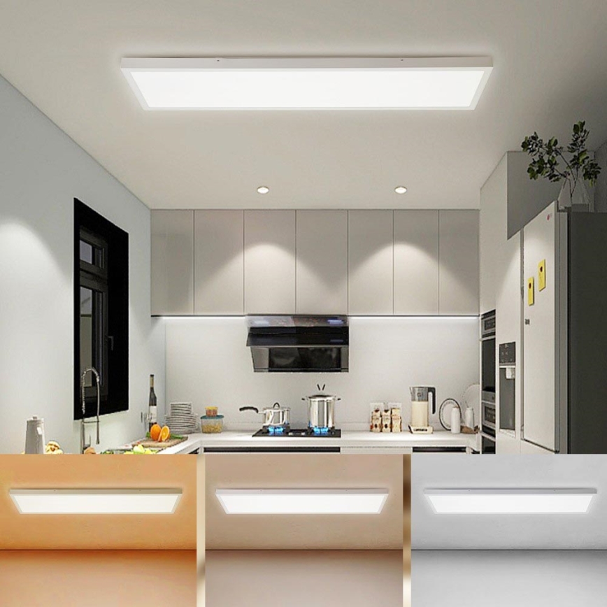 Brilagi - LED Laevalgusti vannituppa FRAME LED/50W/230V 30x120 cm 3000/4000/6000K IP44 valge