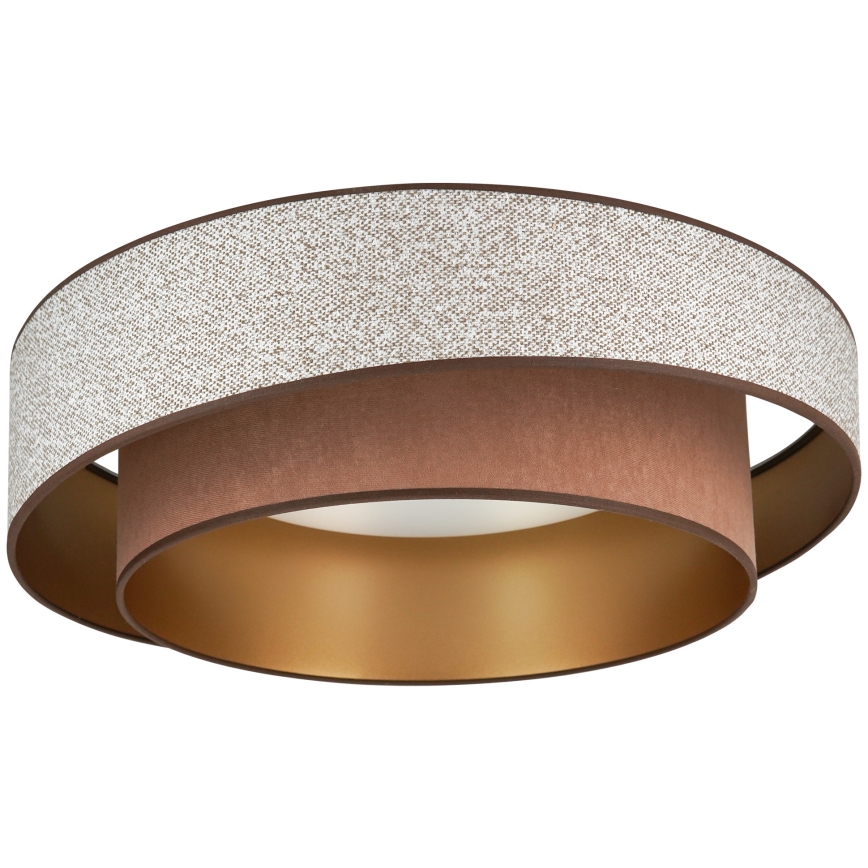 Brilagi - LED Laevalgusti VEGAS SHINE LED/24W/230V d. 60 cm pruun