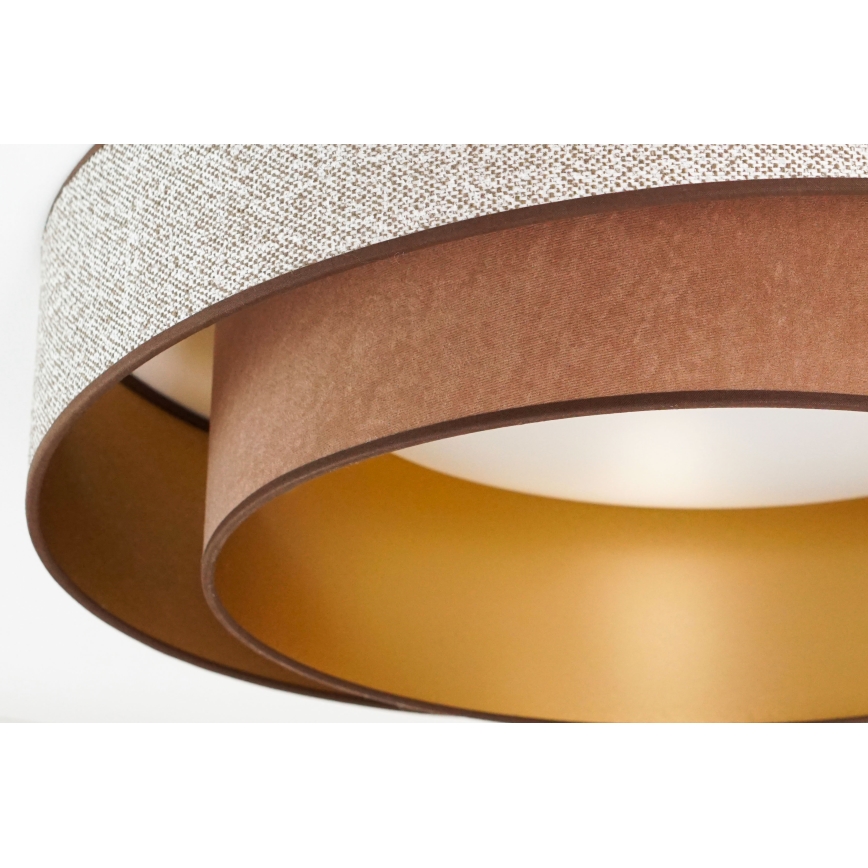 Brilagi - LED Laevalgusti VEGAS SHINE LED/24W/230V d. 60 cm pruun