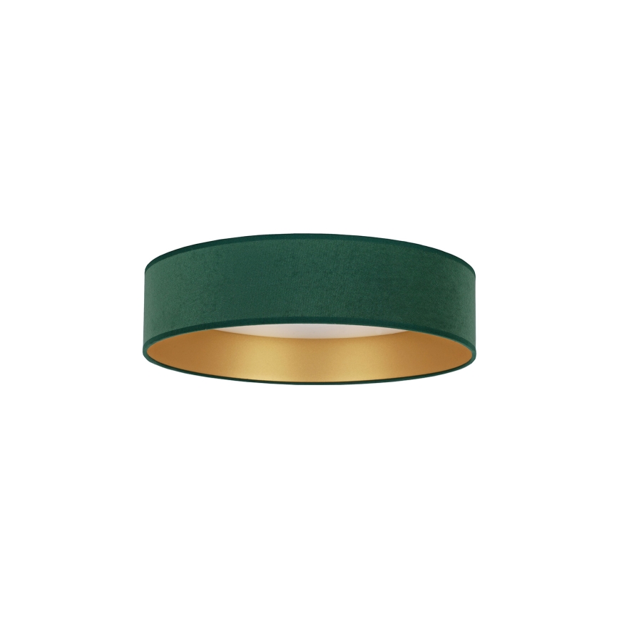 Brilagi - LED Laevalgusti VELVET LED/12W/230V d. 30 cm 3000K/4000K/6400K roheline/kuldne