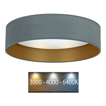 Brilagi - LED Laevalgusti VELVET LED/12W/230V d. 30 cm 3000K/4000K/6400K münt/kuldne
