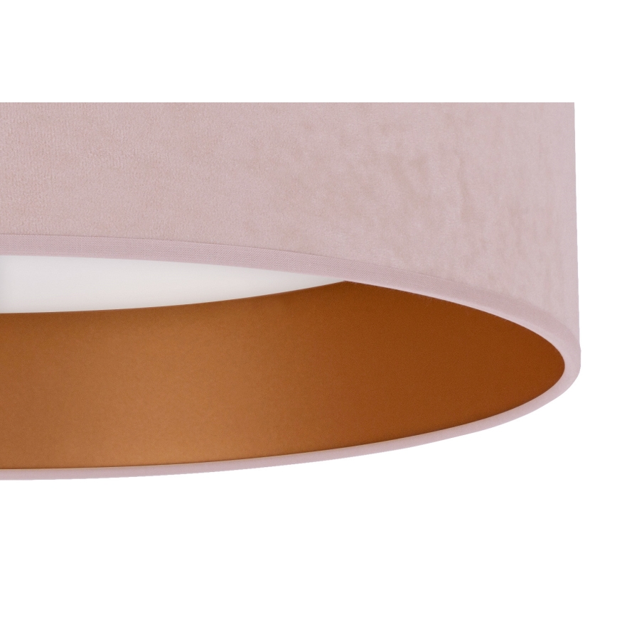 Brilagi - LED Laevalgusti VELVET LED/24W/230V d. 40 cm 3000/4000/6400K roosa/kuldne